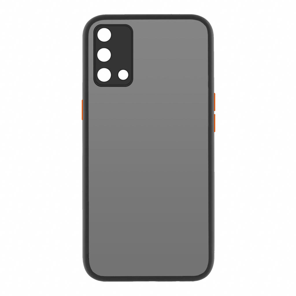 Чехол для моб. телефона MakeFuture Oppo A74 Frame (Matte PC+TPU) Black (MCMF-OPA74BK)