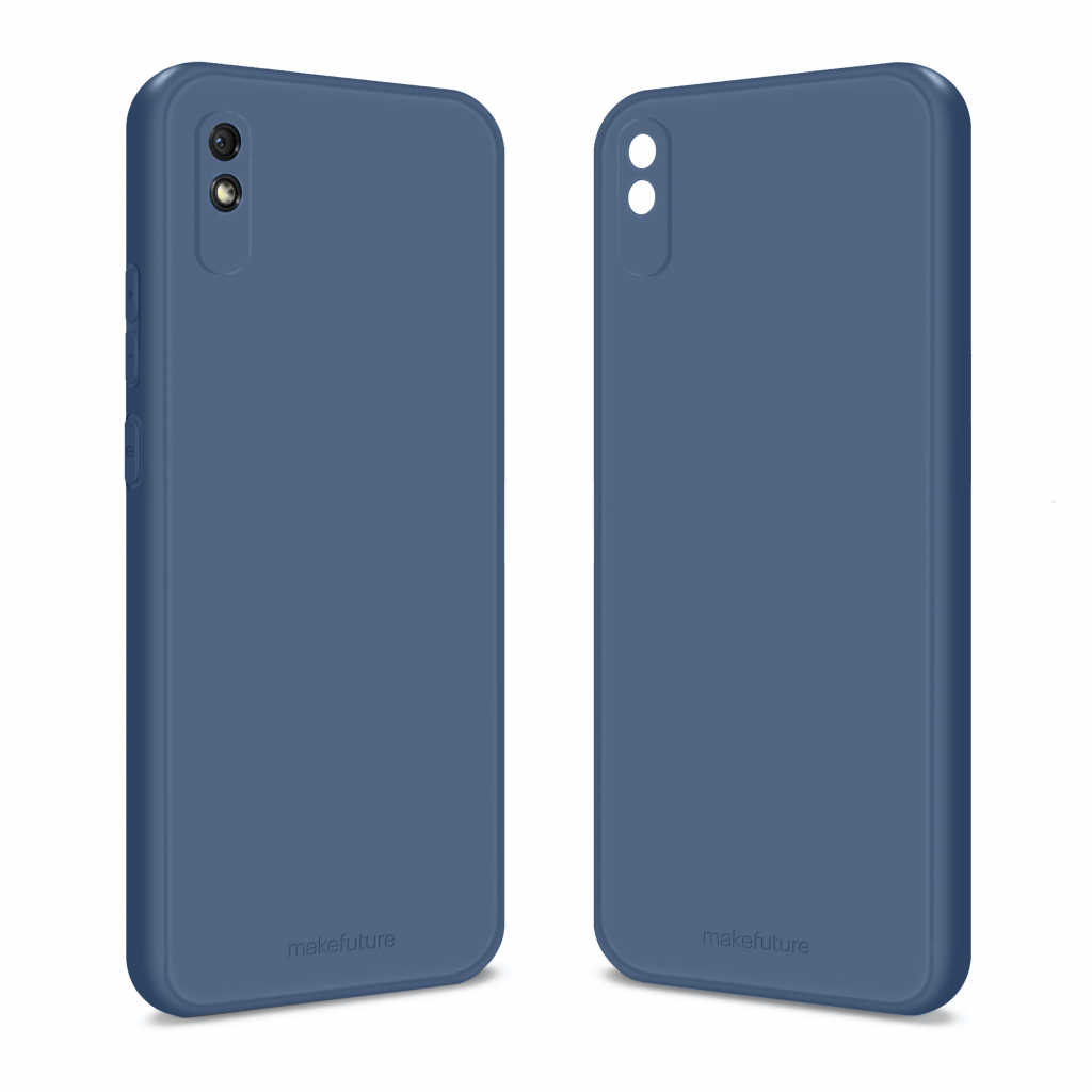 Чехол для моб. телефона MakeFuture Xiaomi Redmi 9A Silk (Soft TPU) Blue (MCSL-XR9ABL)