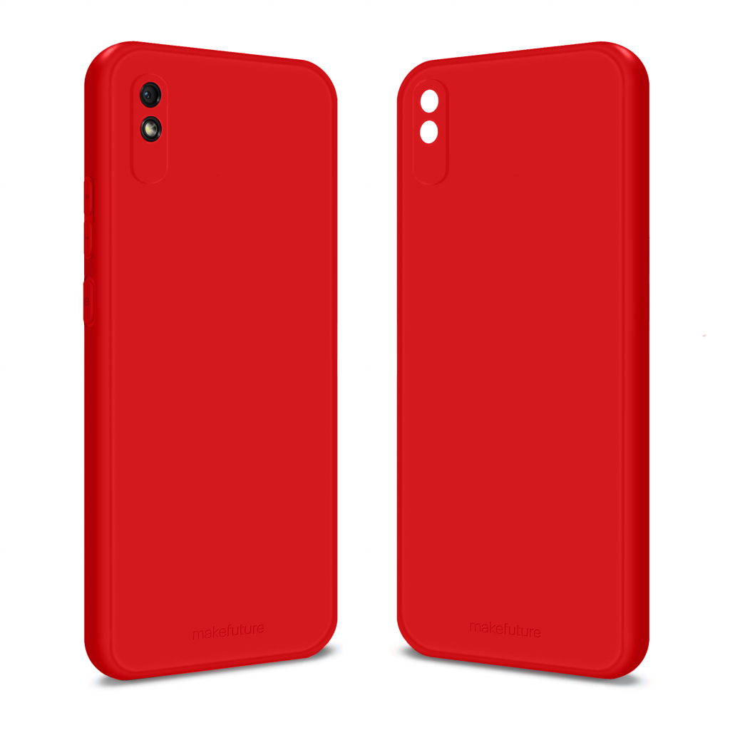 Чехол для моб. телефона MakeFuture Xiaomi Redmi 9A Silk (Soft TPU) Red (MCSL-XR9ARD)