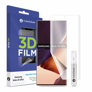 Стекло защитное MakeFuture Samsung Note20 Ultra Liquid Glue 3D Film (MFA-SN20U)