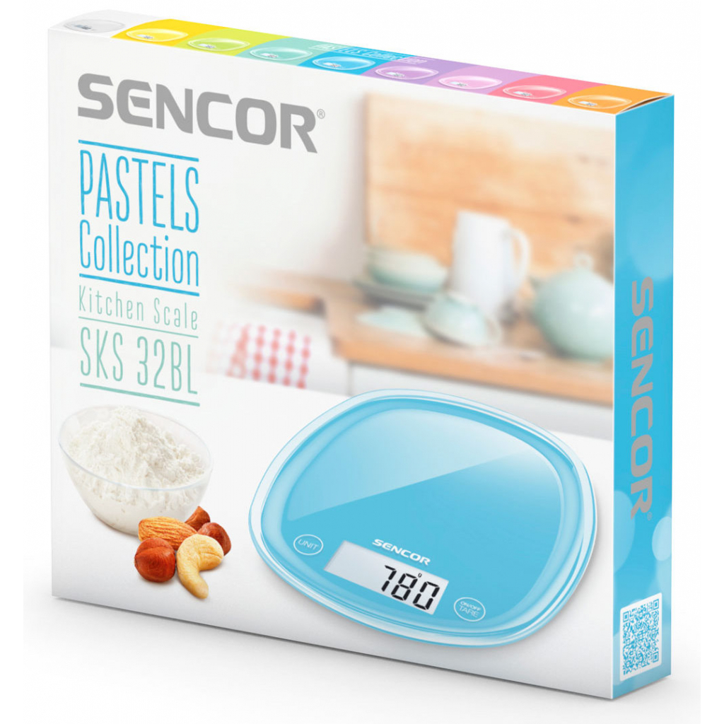 Весы кухонные Sencor SKS 32BL - 5 Весы кухонные Sencor SKS 32BL - 5