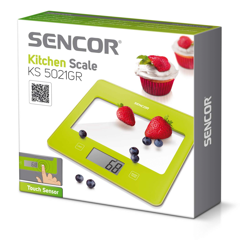 Весы кухонные Sencor SKS 5021GR - 5 Весы кухонные Sencor SKS 5021GR - 5