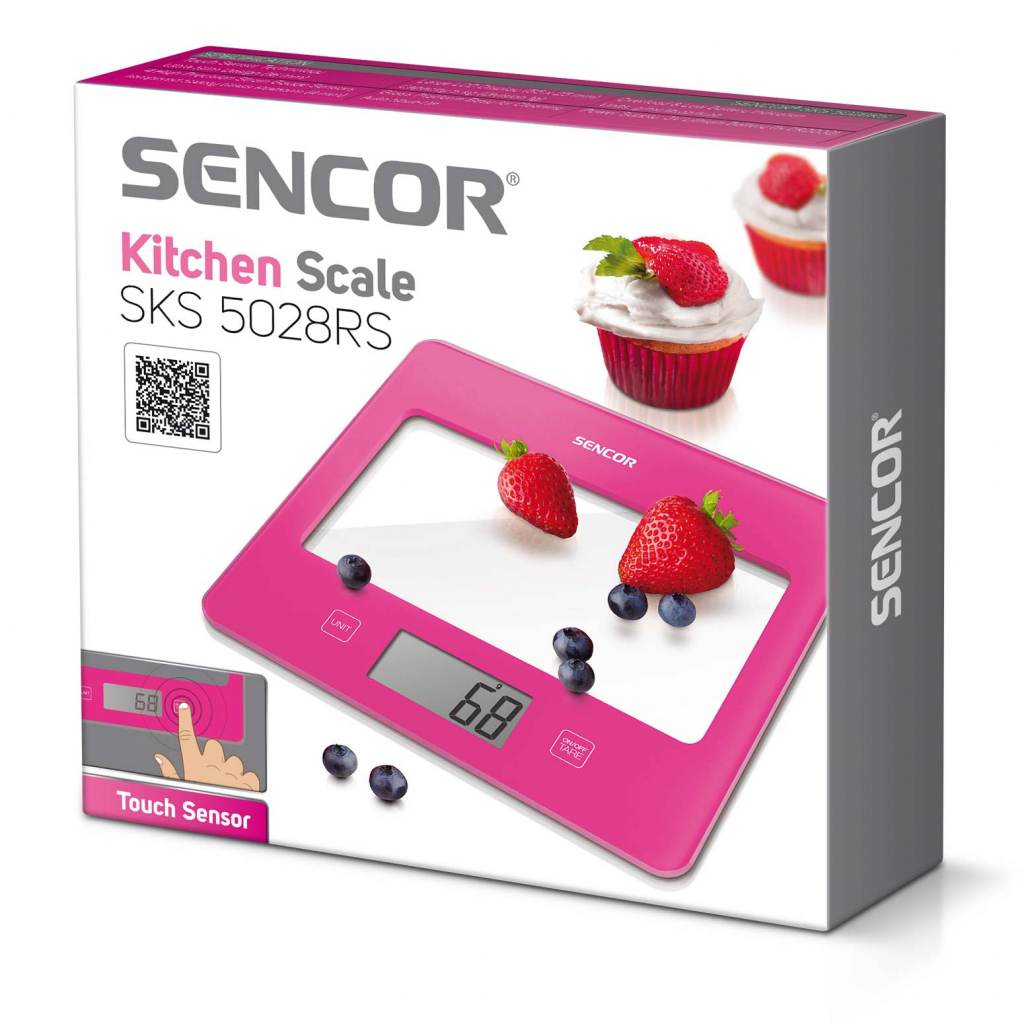 Весы кухонные Sencor SKS 5028RS - 5 Весы кухонные Sencor SKS 5028RS - 5