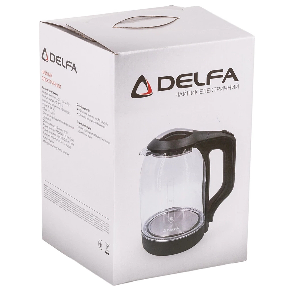 Электрочайник Delfa DK 2650 X - 5 Электрочайник Delfa DK 2650 X - 5