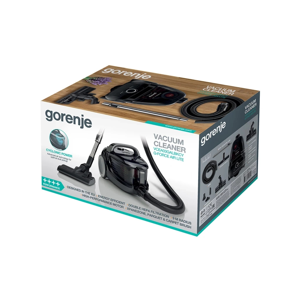 Пылесос Gorenje VCEA03GALBKCY - 3