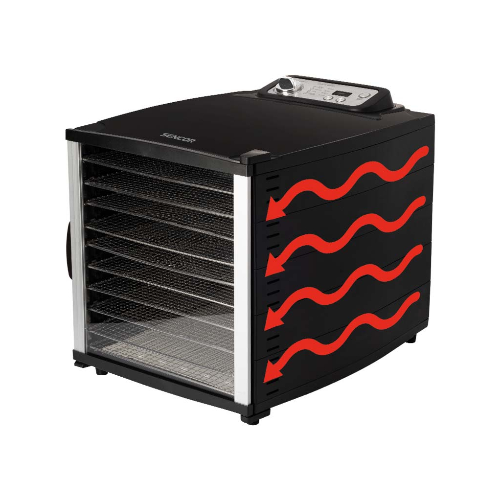 Сушка для овощей и фруктов Sencor SFD 7000BK - 6