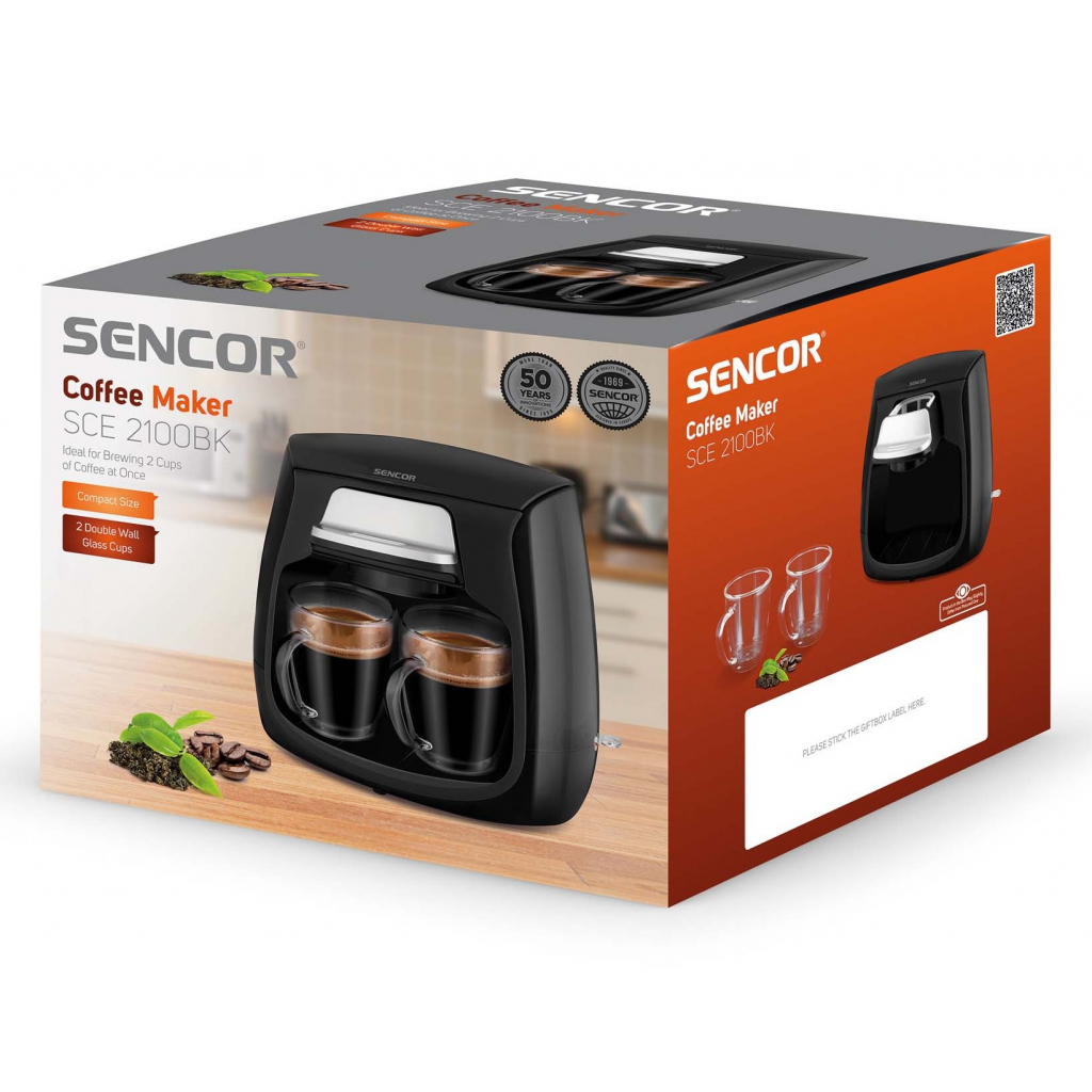 Кофеварка Sencor SCE 2100BK - 9 Кофеварка Sencor SCE 2100BK - 9