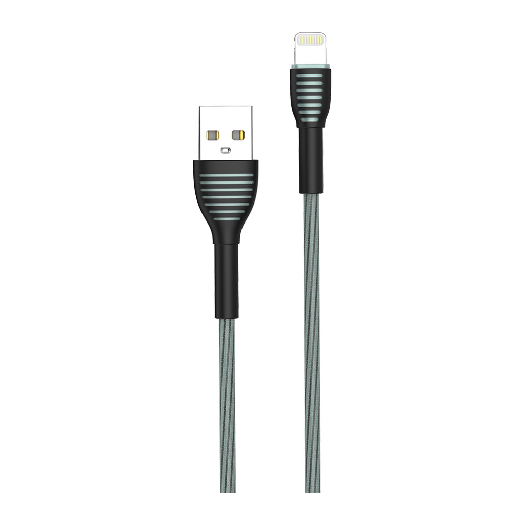 Дата кабель USB 2.0 AM to Lightning 1.0m ColorWay (CW-CBUL041-GR) Дата кабель USB 2.0 AM to Lightning 1.0m ColorWay (CW-CBUL041-GR)