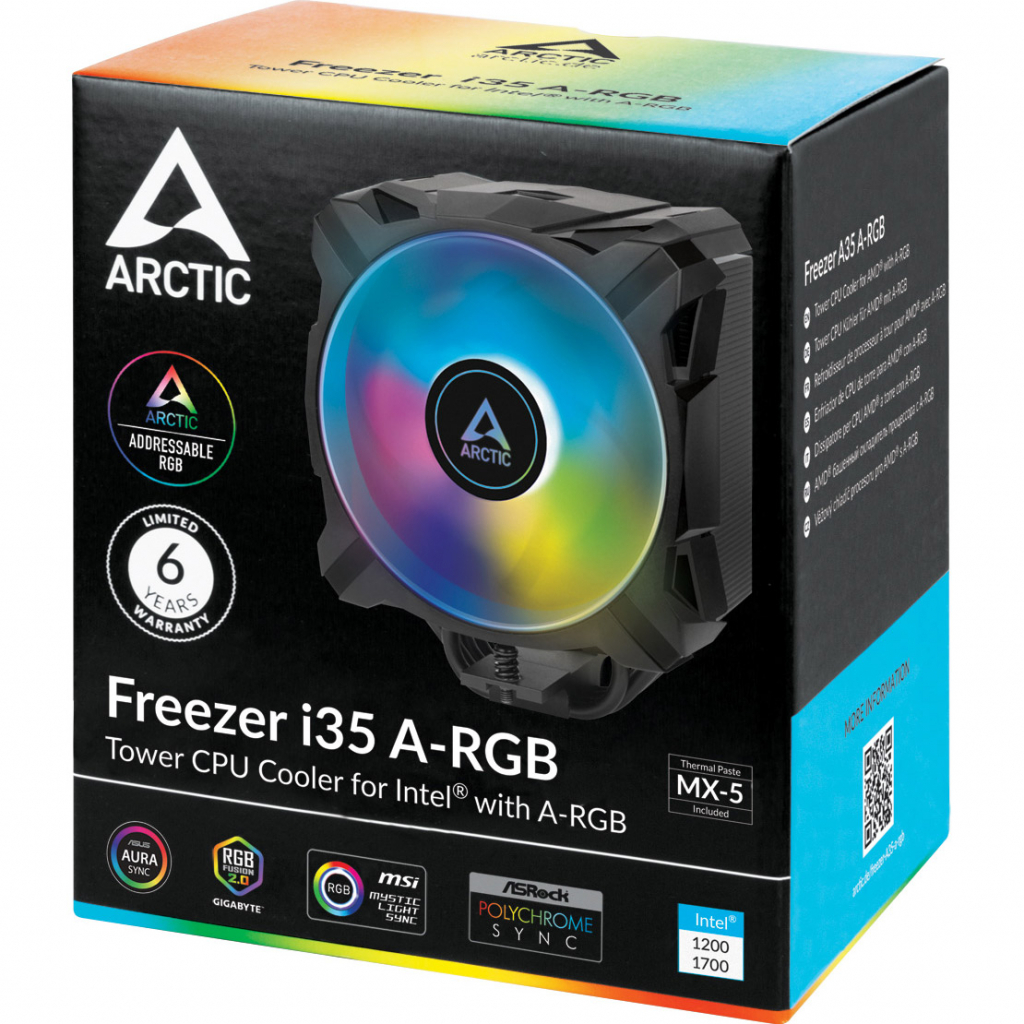 Кулер для процессора Arctic Freezer I35 ARGB (ACFRE00104A) - 7