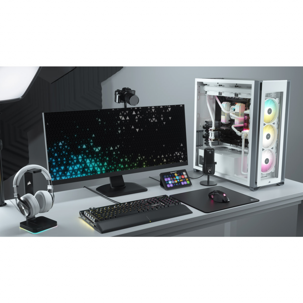 Корпус Corsair iCUE 7000X RGB Tempered Glass White (CC-9011227-WW) - 9 Корпус Corsair iCUE 7000X RGB Tempered Glass White (CC-9011227-WW) - 9