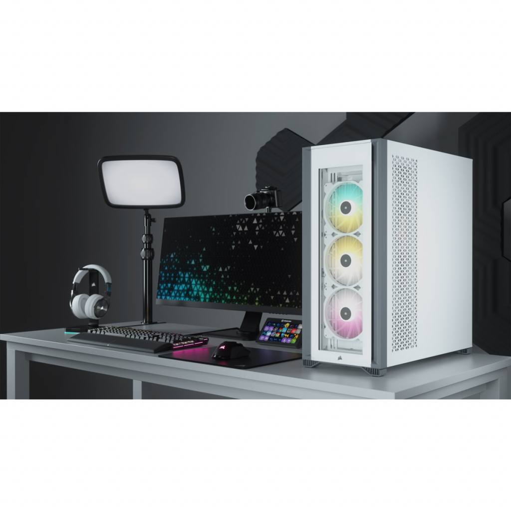Корпус Corsair iCUE 7000X RGB Tempered Glass White (CC-9011227-WW) - 10 Корпус Corsair iCUE 7000X RGB Tempered Glass White (CC-9011227-WW) - 10