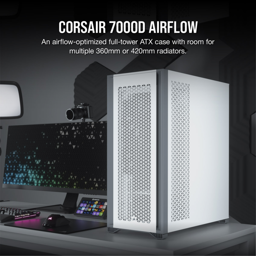 Корпус Corsair 7000D AIRFLOW White (CC-9011219-WW) - 10 Корпус Corsair 7000D AIRFLOW White (CC-9011219-WW) - 10
