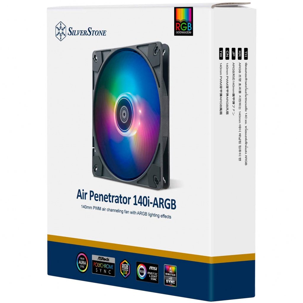 Кулер для корпуса Silver Stone SST-AP140I-ARGB - 3 Кулер для корпуса Silver Stone SST-AP140I-ARGB - 3