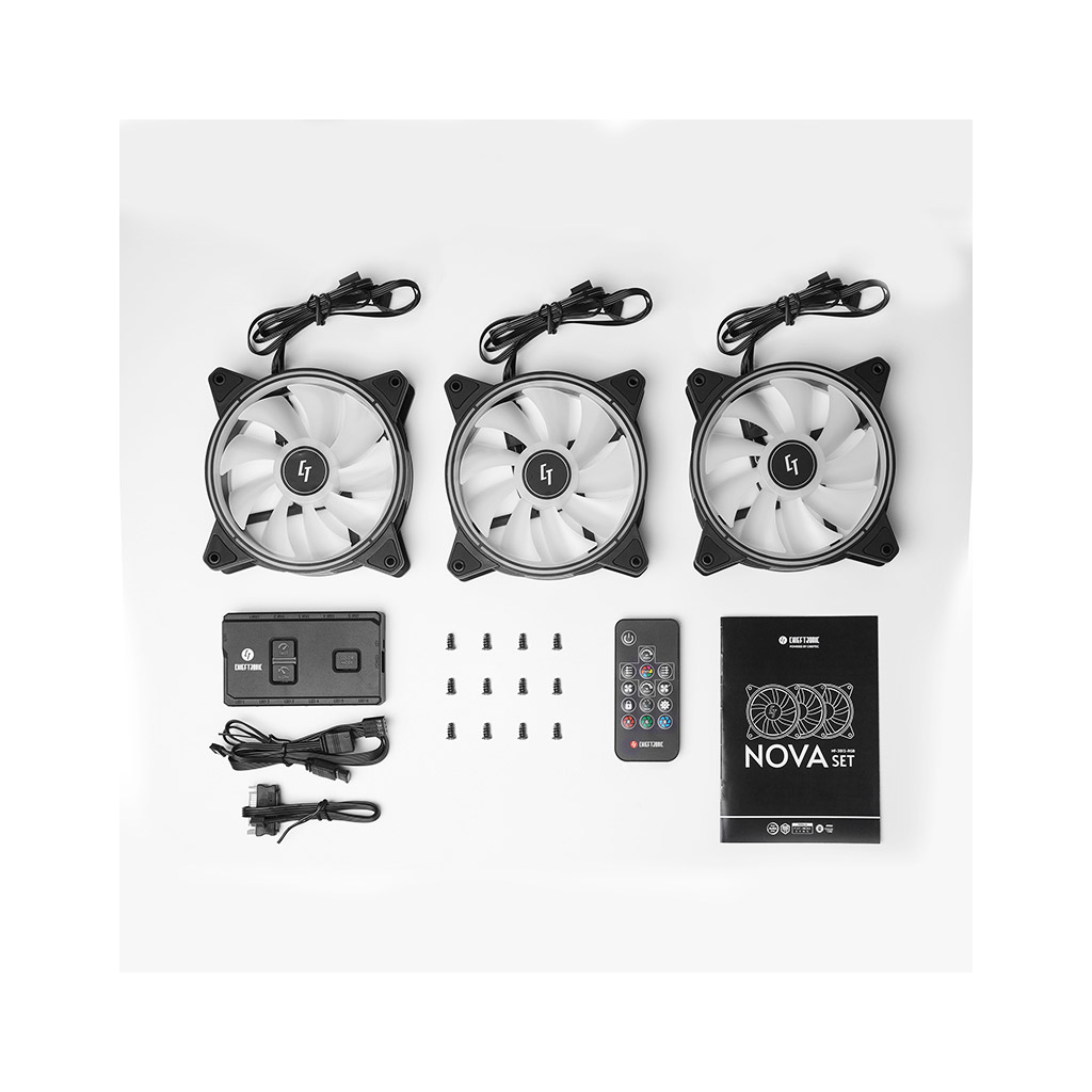 Кулер для корпуса Chieftec Nova (NF-3012-RGB) - 8