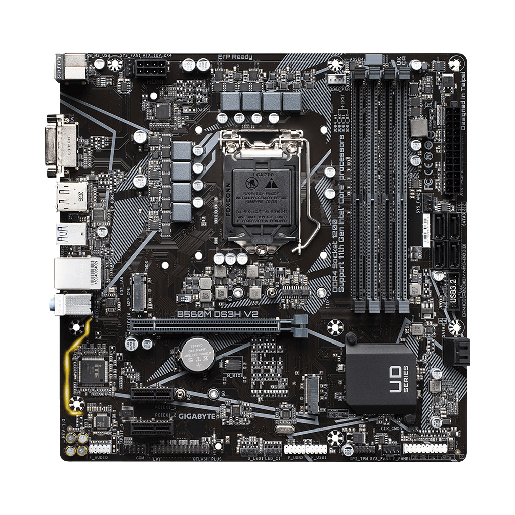 Материнская плата GIGABYTE B560M DS3H V2 - 1