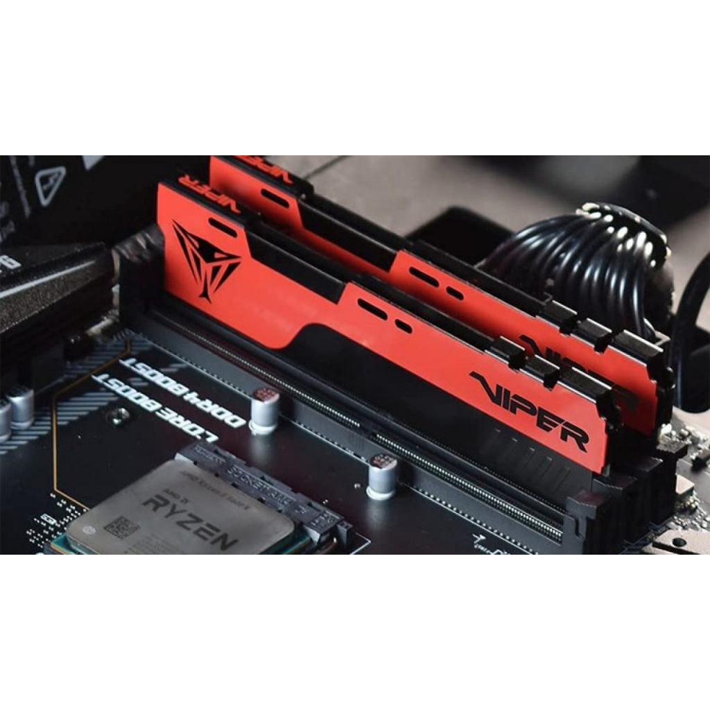 Модуль памяти для компьютера DDR4 32GB (2x16GB) 4000 MHz Viper Elite II Red Patriot (PVE2432G400C0K) - 3 Модуль памяти для компьютера DDR4 32GB (2x16GB) 4000 MHz Viper Elite II Red Patriot (PVE2432G400C0K) - 3