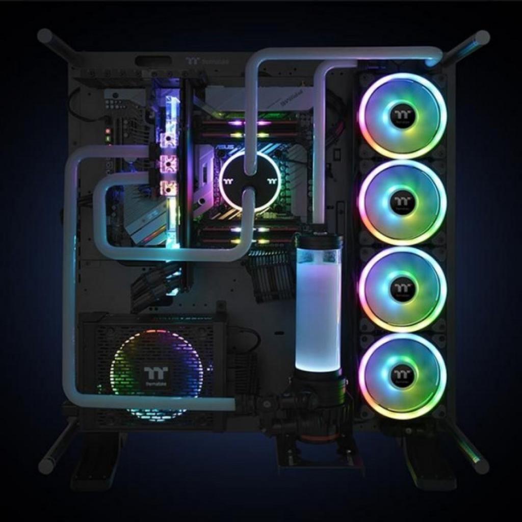 Кулер для корпуса ThermalTake Riing Trio 14 RGB Radiator Fan TT Premium Edition (CL-F077-PL14SW-A) - 4
