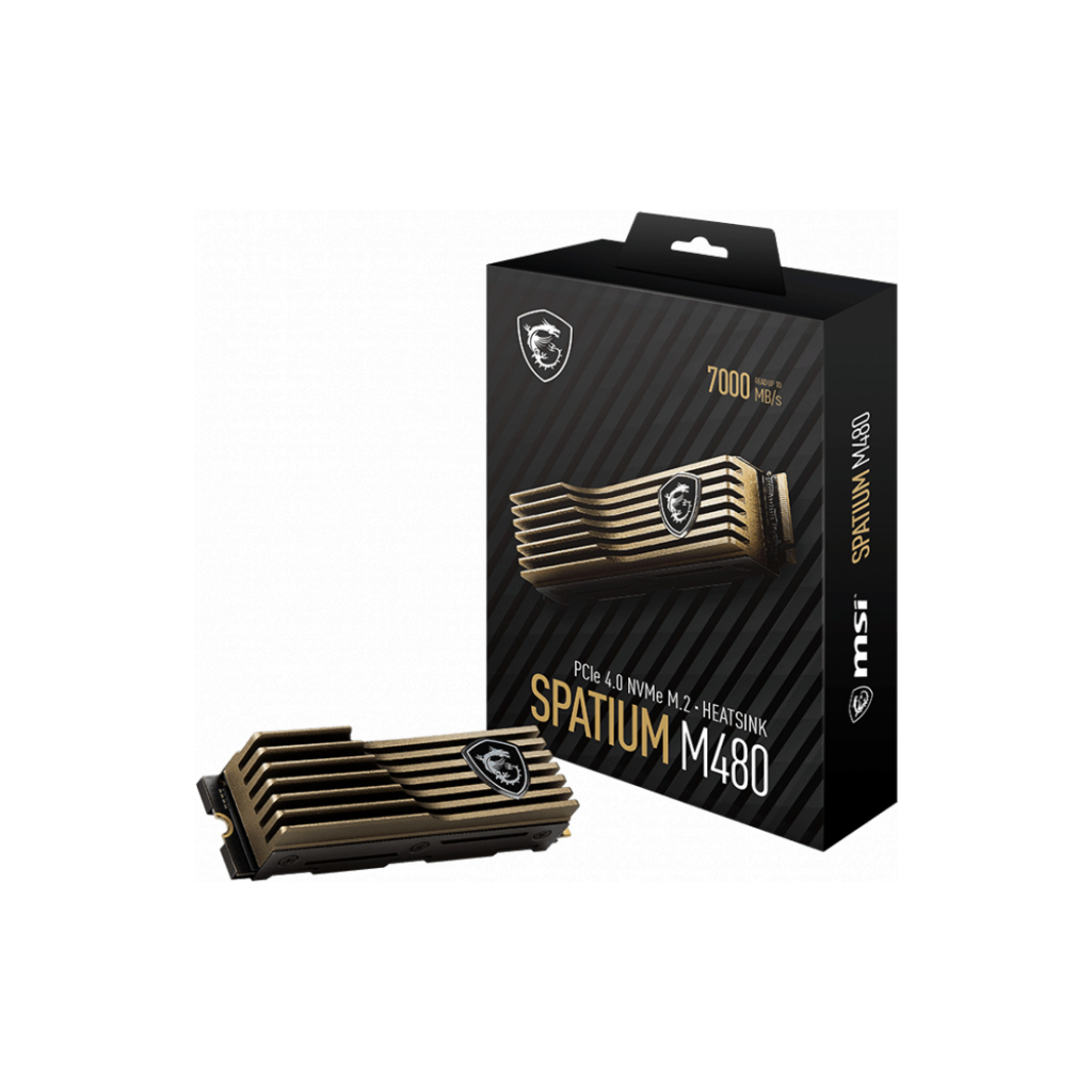 Накопитель SSD M.2 2280 1TB Spatium M480 HS MSI (S78-440L430-P83) - 4