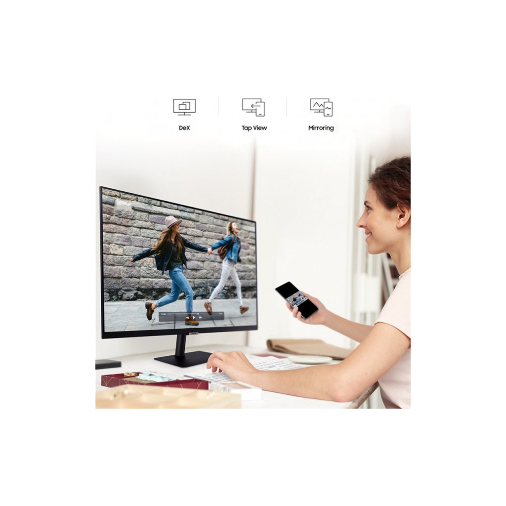 Монитор Samsung S27AM500NI (LS27AM500NIXUA) - 1