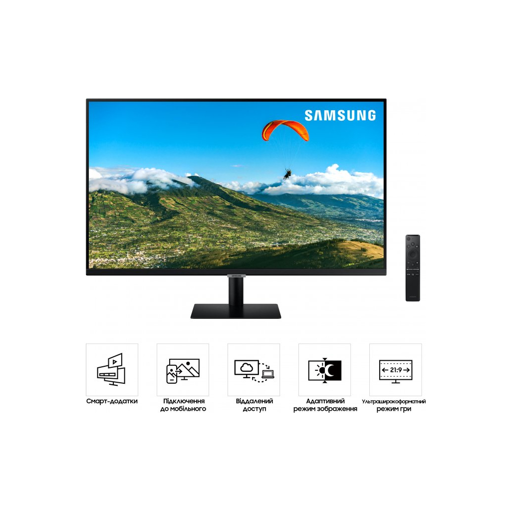 Монитор Samsung S27AM500NI (LS27AM500NIXUA) - 7