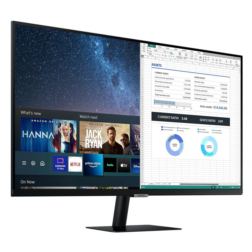 Монитор Samsung LS32AM700UIXUA - 1