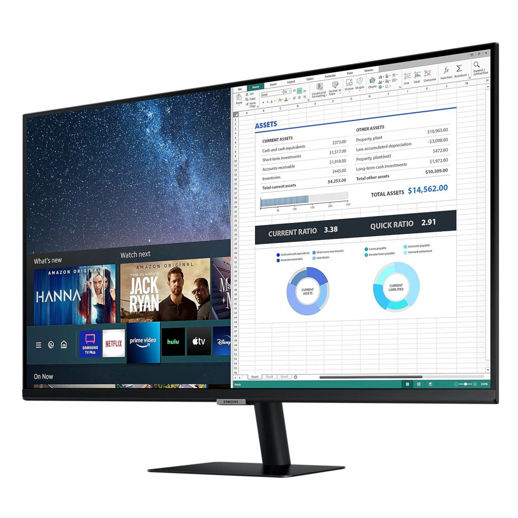 Монитор Samsung LS32AM700UIXUA - 2