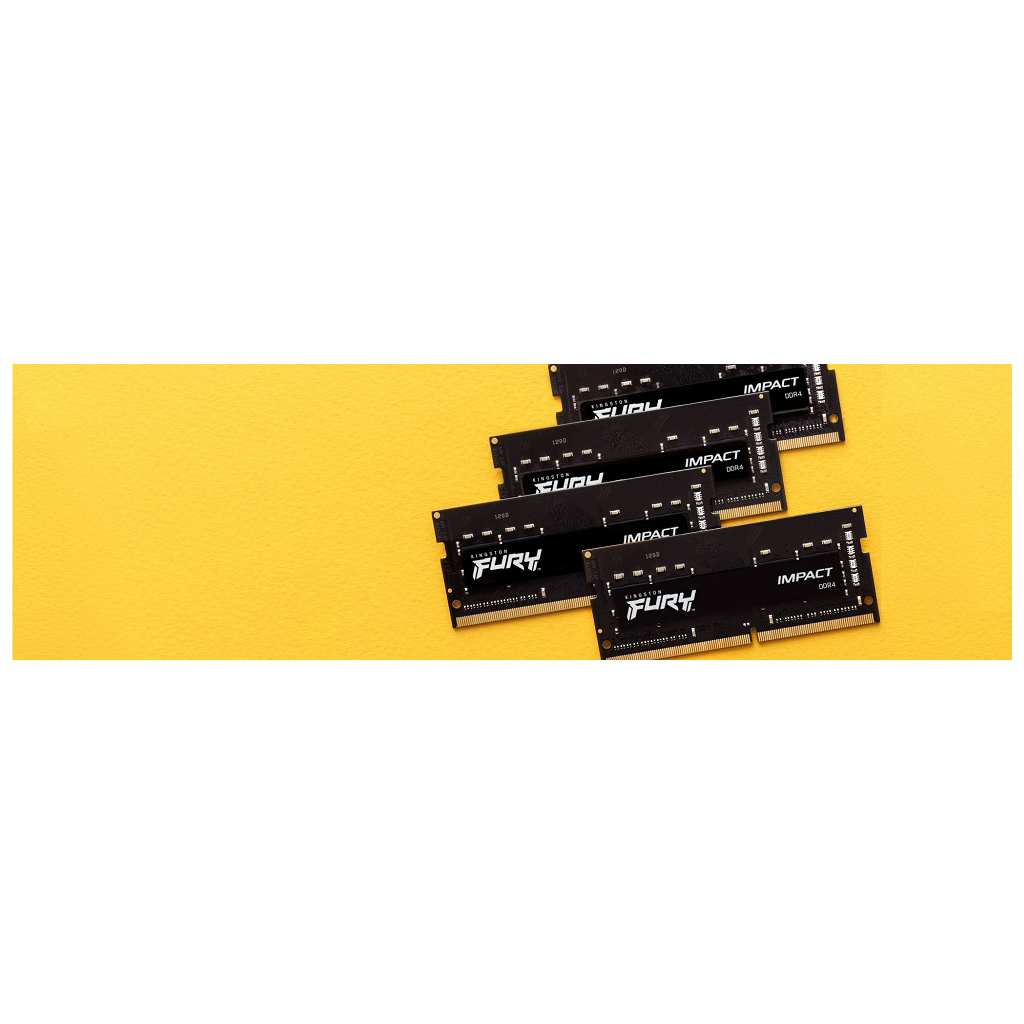 Модуль памяти для ноутбука SoDIMM DDR4 16GB 3200 MHz Impact Kingston Fury (ex.HyperX) (KF432S20IB/16) - 7