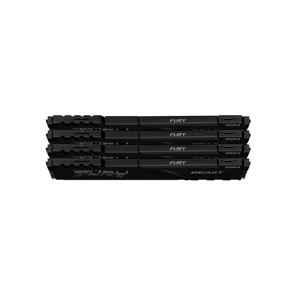 Модуль памяти для компьютера DDR4 128GB (2x32GB) 3600 MHz Beast Black Kingston Fury (ex.HyperX) (KF436C18BBK4/128) - 1 Модуль памяти для компьютера DDR4 128GB (2x32GB) 3600 MHz Beast Black Kingston Fury (ex.HyperX) (KF436C18BBK4/128) - 1