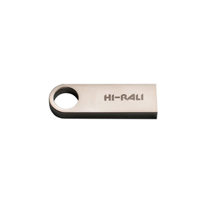 USB флеш накопитель Hi-Rali 2GB Shuttle Series Silver USB 2.0 (HI-2GBSHSL)