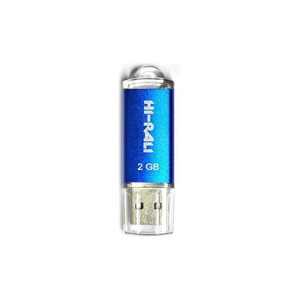 USB флеш накопитель Hi-Rali 2GB Rocket Series Blue USB 2.0 (HI-2GBRKTBL)