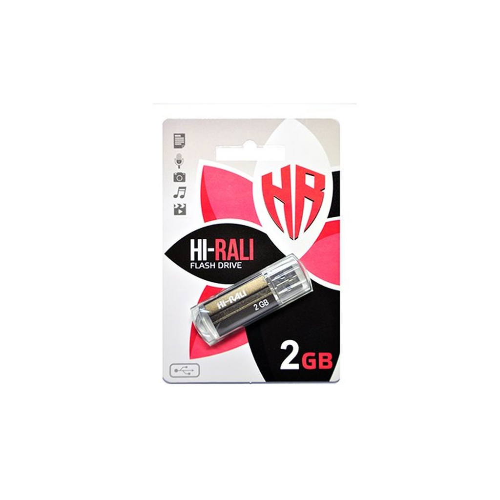 USB флеш накопитель Hi-Rali 2GB Corsair Series Bronze USB 2.0 (HI-2GBCORBR) - 1