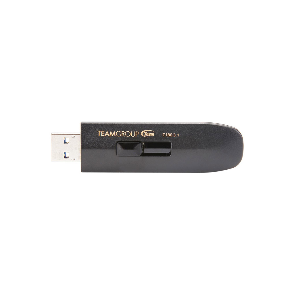 USB флеш накопитель Team 16GB C186 Black USB 3.2 (TC186316GB01) - 3 USB флеш накопитель Team 16GB C186 Black USB 3.2 (TC186316GB01) - 3