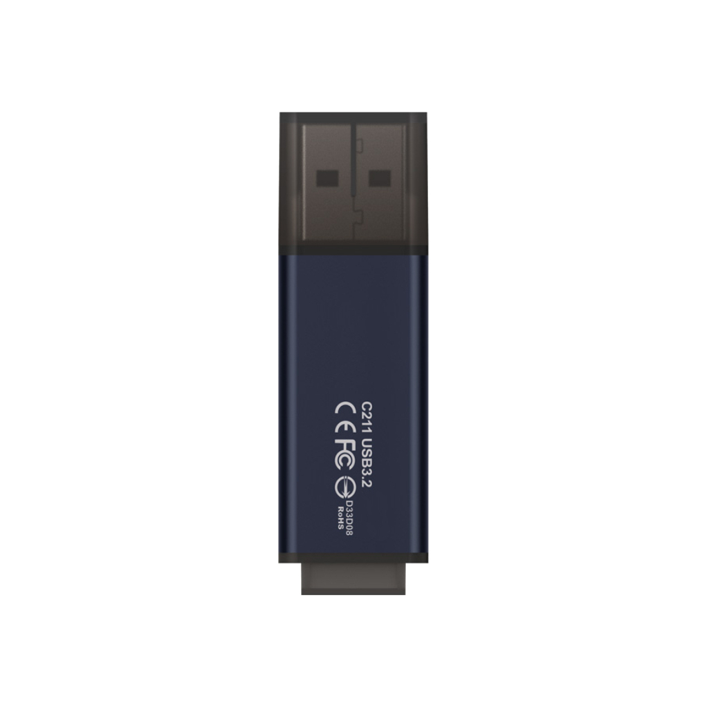 USB флеш накопитель Team 32GB C211 Blue USB 3.2 (TC211332GL01) - 3 USB флеш накопитель Team 32GB C211 Blue USB 3.2 (TC211332GL01) - 3