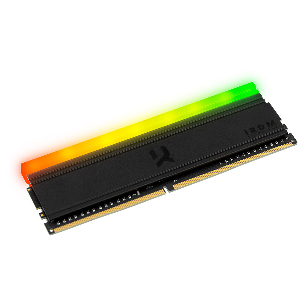 Модуль памяти для компьютера DDR4 16GGB (2x8GB) 3600 MHz IRDM RGB Black Goodram (IRG-36D4L18S/16GDC) - 1