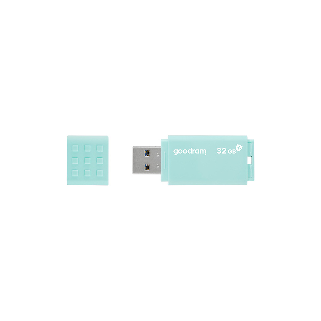 USB флеш накопитель Goodram 32GB UME3 Care Green USB 3.2 (UME3-0320CRR11) - 1