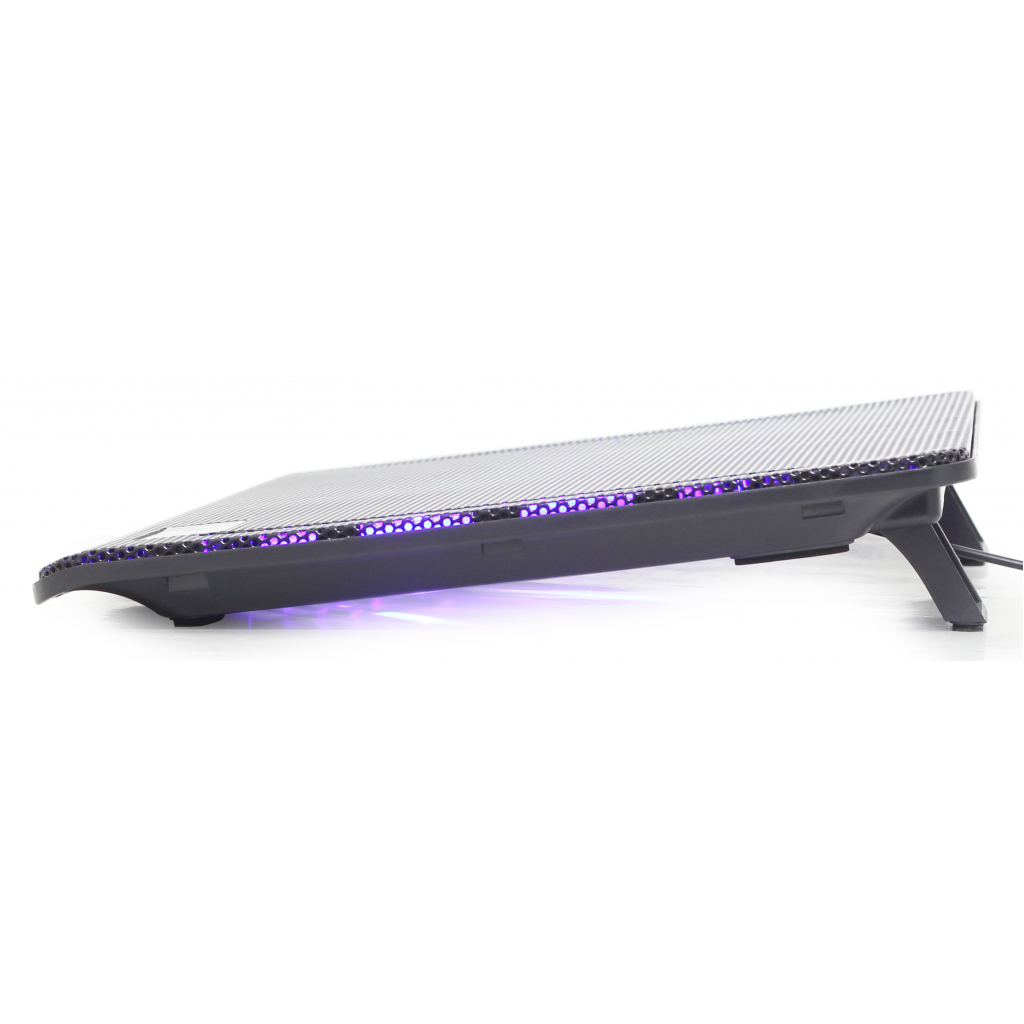 Подставка для ноутбука Gembird до 15", 2x125 mm fan, black (NBS-2F15-01) - 1 Подставка для ноутбука Gembird до 15", 2x125 mm fan, black (NBS-2F15-01) - 1