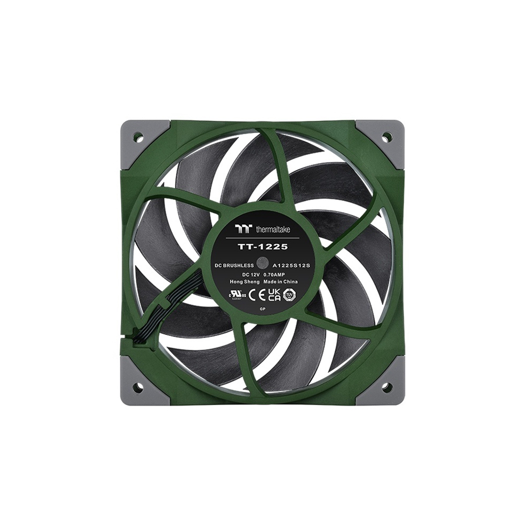 Кулер для корпуса ThermalTake TOUGHFAN 12 Radiator Fan (CL-F117-PL12RG-A) - 1 Кулер для корпуса ThermalTake TOUGHFAN 12 Radiator Fan (CL-F117-PL12RG-A) - 1