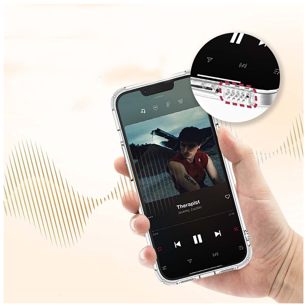 Чехол для моб. телефона BeCover Anti-Shock Apple iPhone 13 Pro Clear (706981) - 4