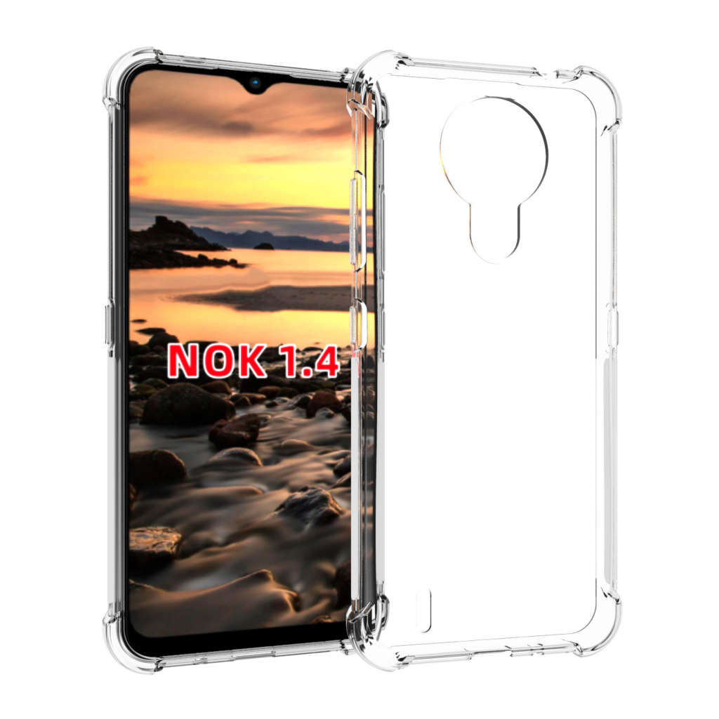 Чехол для моб. телефона BeCover Anti-Shock Nokia 1.4 Clear (706965)
