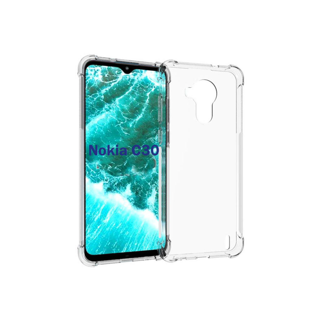 Чехол для моб. телефона BeCover Anti-Shock Nokia C30 Clear (706966)