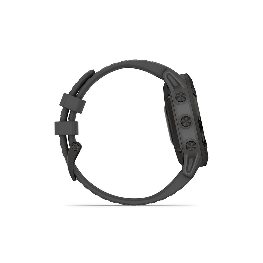 Смарт-часы Garmin fenix 6 Pro Solar, Black w/Slate Gray Band (010-02410-11) - 3