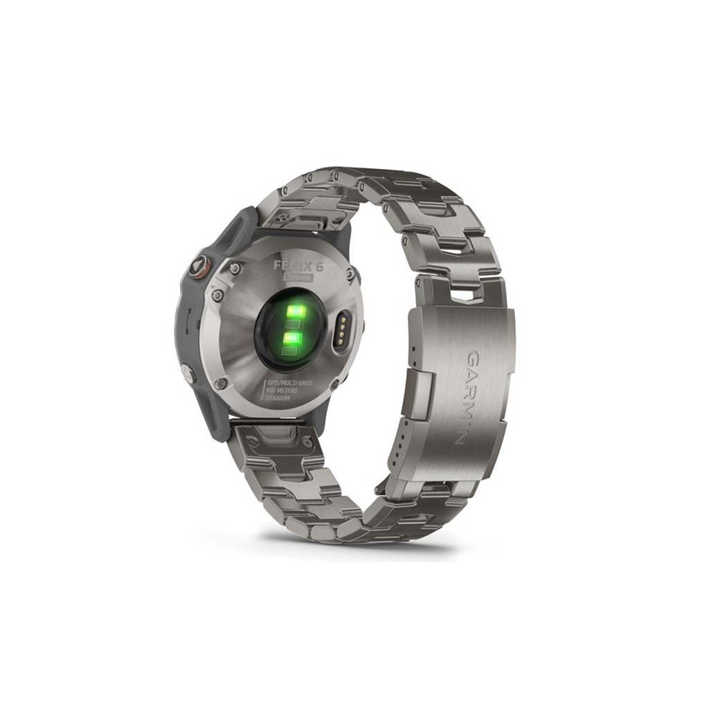 Смарт-часы Garmin fenix 6, Sapphire,Titanium Gray w/Ti Band (010-02158-23) - 4 Смарт-часы Garmin fenix 6, Sapphire,Titanium Gray w/Ti Band (010-02158-23) - 4