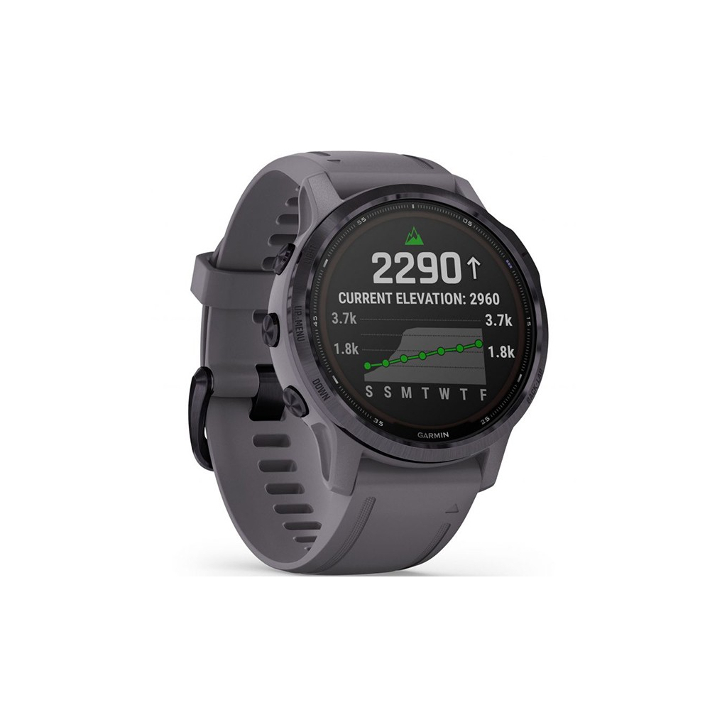 Смарт-часы Garmin fenix 6S Pro Solar, Amethyst w/Shale Band (010-02409-15) - 2 Смарт-часы Garmin fenix 6S Pro Solar, Amethyst w/Shale Band (010-02409-15) - 2