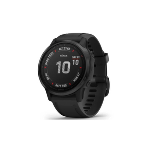 Смарт-часы Garmin fenix 6S Pro, Black w/Black Band (010-02159-14)