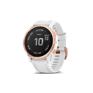 Смарт-часы Garmin fenix 6S Pro, Rose Gold w/White Band (010-02159-11)