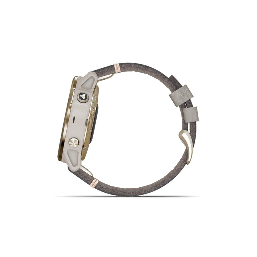 Смарт-часы Garmin fenix 6S Sapphire, Lt Gold w/Shale Suede Band (010-02159-40) - 4 Смарт-часы Garmin fenix 6S Sapphire, Lt Gold w/Shale Suede Band (010-02159-40) - 4