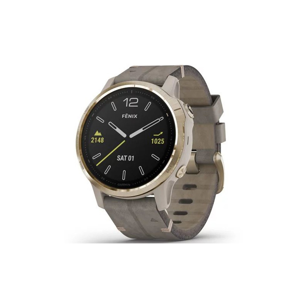Смарт-часы Garmin fenix 6S Sapphire, Lt Gold w/Shale Suede Band (010-02159-40) Смарт-часы Garmin fenix 6S Sapphire, Lt Gold w/Shale Suede Band (010-02159-40)