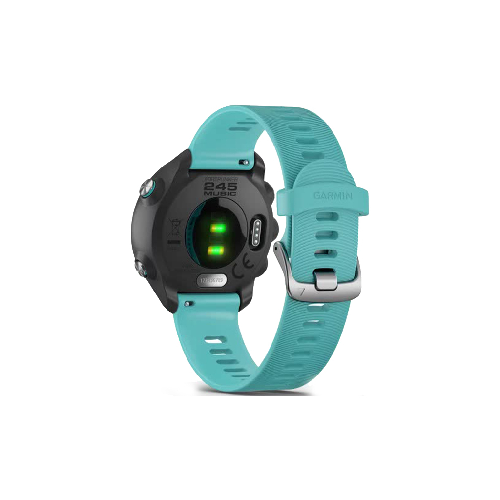 Смарт-часы Garmin Forerunner 245 Music, Black/Aqua (010-02120-32) - 4 Смарт-часы Garmin Forerunner 245 Music, Black/Aqua (010-02120-32) - 4