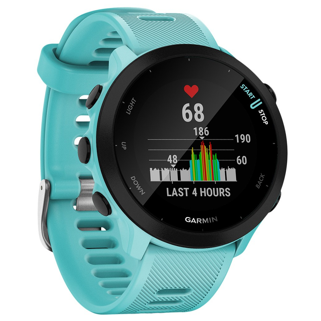 Смарт-часы Garmin Forerunner 55, Aqua Smart Watch (010-02562-12) - 6 Смарт-часы Garmin Forerunner 55, Aqua Smart Watch (010-02562-12) - 6