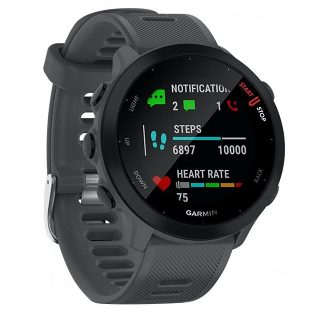 Смарт-часы Garmin Forerunner 55, Monterra Grey (010-02562-13) - 2
